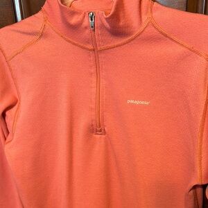 Patagonia coral Quarter-Zip Fleece